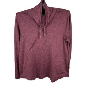 Old Navy Womens Active Maroon Go-Dry Hoodie Pullover - Size XL